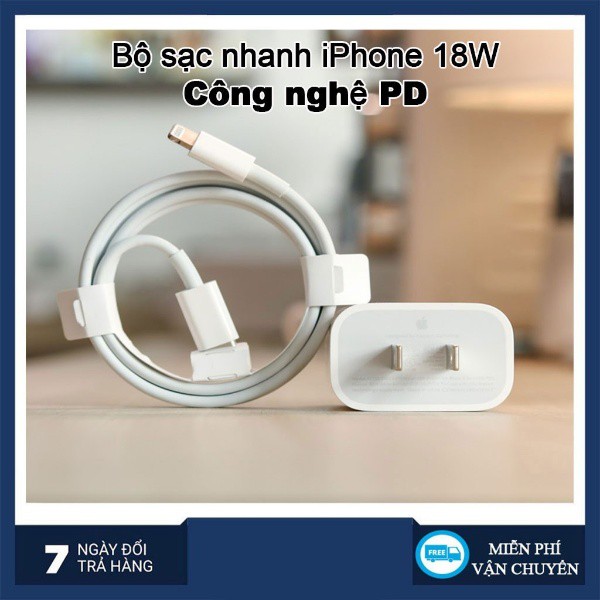 Bộ Sạc Nhanh Usb C 3.0 20w 18w Pd Cho Iphone 12 Pro Max 11 Xs Xr