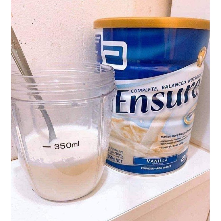 Sữa Ensure Úc hương Vani 850g - Date mới