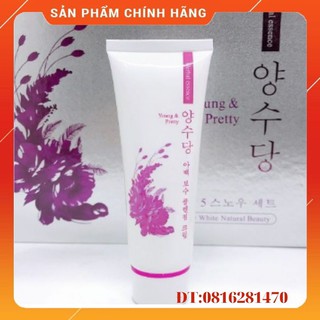 Sữa rửa mặt làm trắng da young & pretty hàn quốc