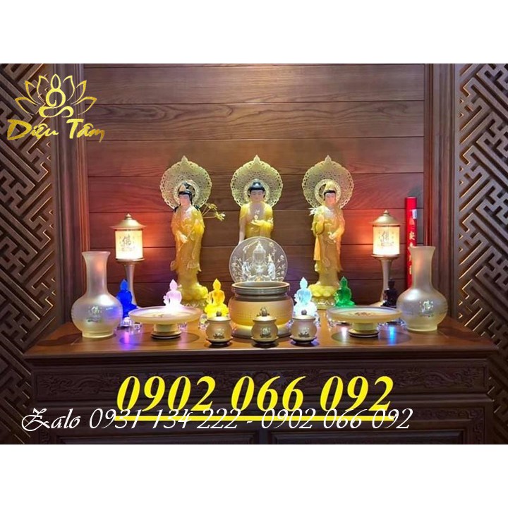 Đế đèn led để tượng phật, tháp xá lợi