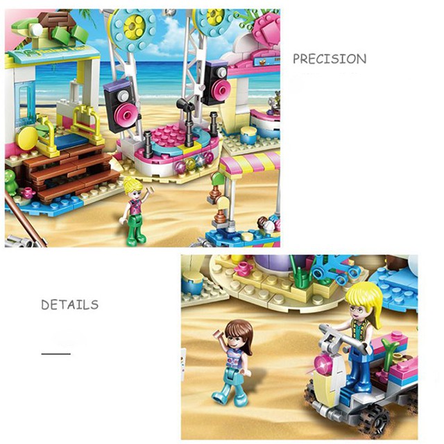 Đồ Chơi Xếp Hình Bữa Tiệc [FREESHIP❤️] Trên Biển 8 IN 1 Dành Cho Bé