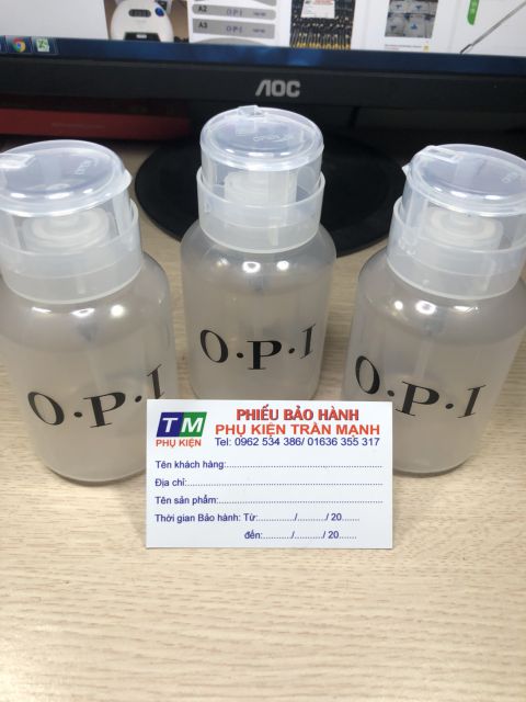 Lọ đựng acetone OPI