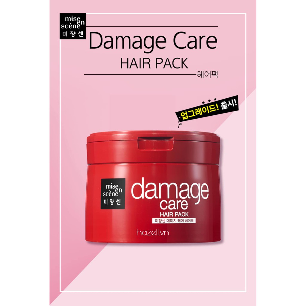 Kem Ủ Tóc Miseen Scene Damage Care Hair Pack - 150ml