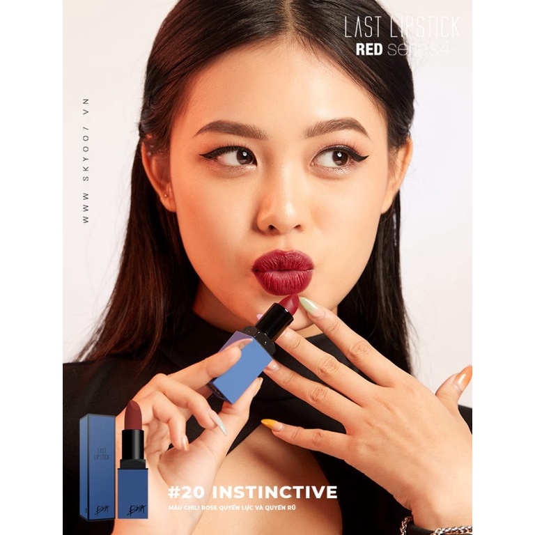 [DATE 08/22] Son thỏi lì /B/B/I/A/ Last Lipstick màu 18 và 20 (Hàn quốc)