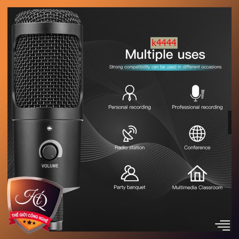 Bộ  micro chuyên nghiệp Sound Studio Record Karaoke Podcast Mic wt Stand  k1 tặng giá đỡ và lọc