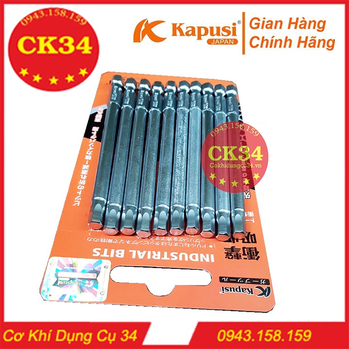 Đầu Lục Giác H5.0mm Cho Khoan Máy Bắn Vít KAPUSI JAPAN