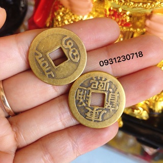 Combo 10 đồng xu phong thuỷ Đồng