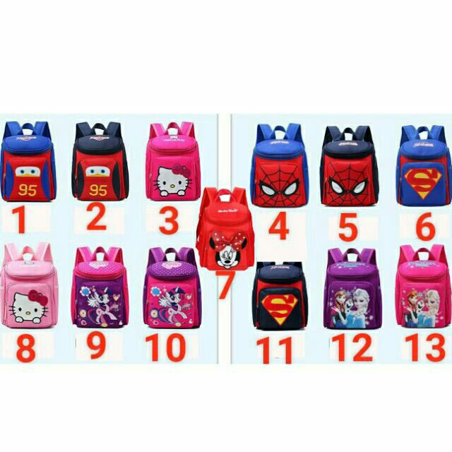 Balo chống gù siêu nhẹ cho bé mầm non