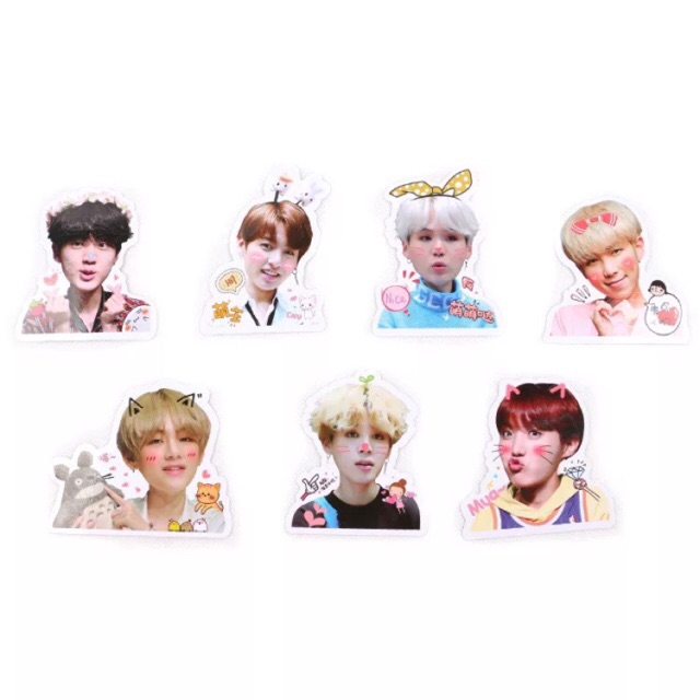 Set sticker BTS V Jungkook