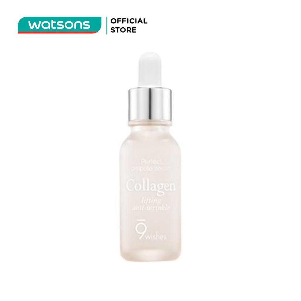 Tinh Chất 9 Wishes Ultimate Collagen Ampule Serum Bổ Sung Collagen Và Ngăn Ngừa Lão Hóa 25ml
