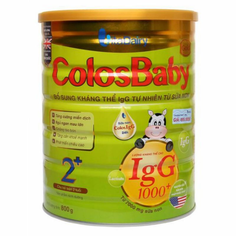 Sữa  Colos Baby 2+/ 800g [Móp Nhẹ 2024]