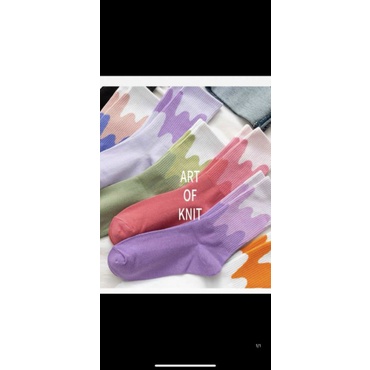 SET 10 ĐÔI TẤT MÀU LOANG