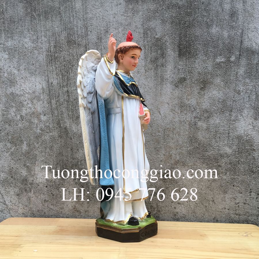 Tượng Thánh Vinh Sơn 40cm