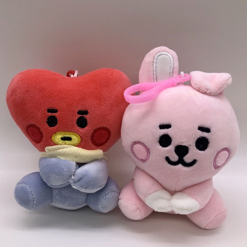 Móc Khóa BTS BT21 Nhồi Bông Dễ Thương