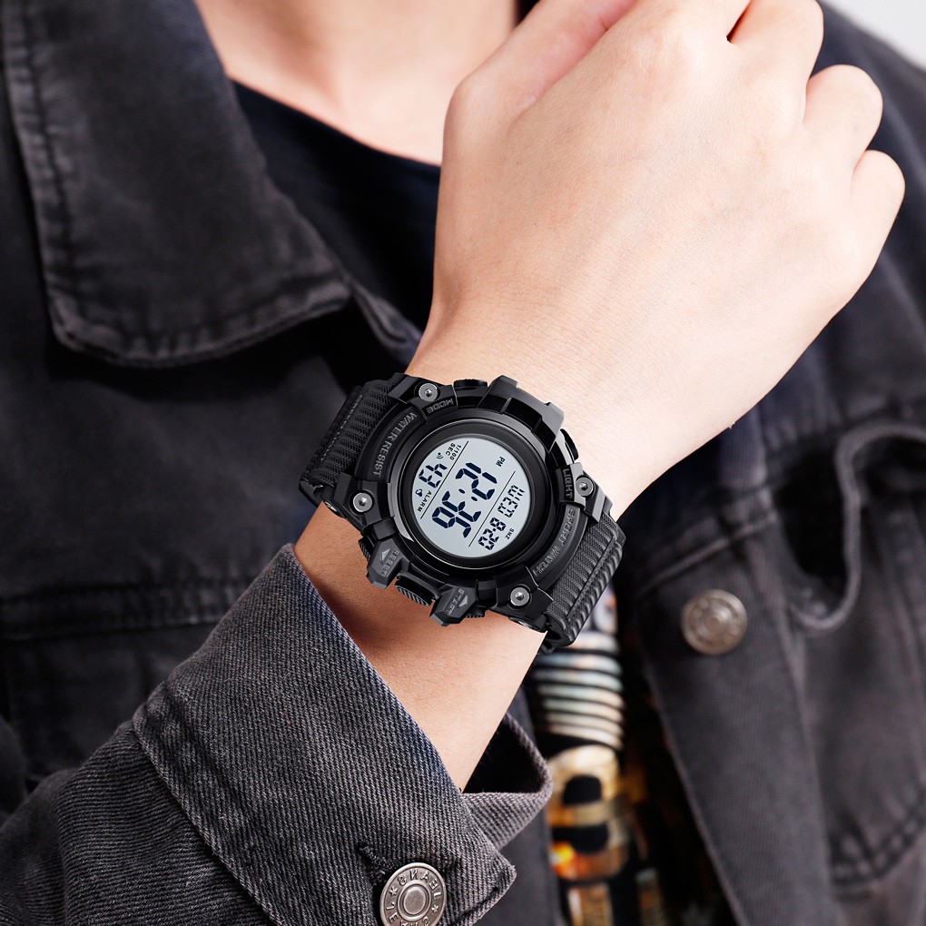 Đồng Hồ Nam SKMEI 1552 Kỹ Thuật Số Đèn Led Chống Thấm Nước Phong Cách Quân Đội | BigBuy360 - bigbuy360.vn