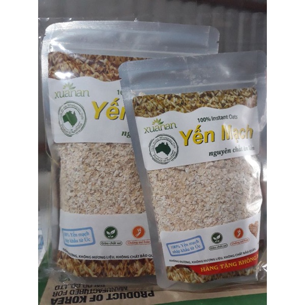 Bich Yến mạch Xuân An 400g tặng bịch yến mạch