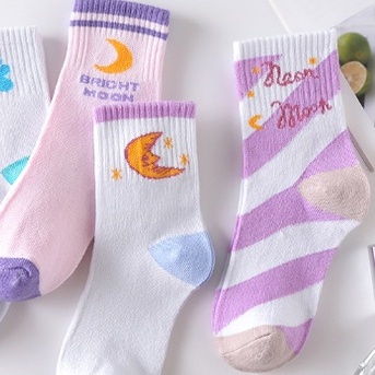 [Nhiều Kiểu] Vớ Cotton Đa Dạng Mẫu Mã - Tất Nữ Mùa Đông Mang Ấm Cho Chân