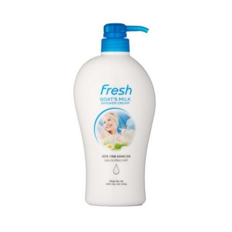 Sữa tắm dê Fresh 1200gr