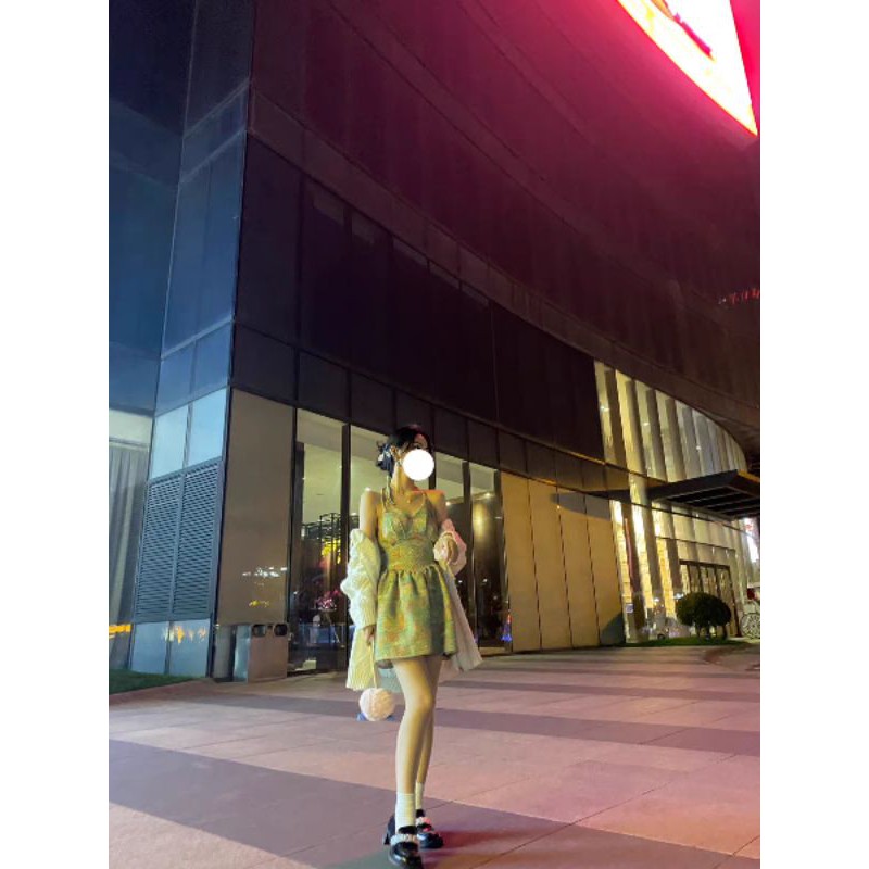 (L215) Đầm hai dây chiết eo hàng order (có ảnh thật và bảng size ở cuối) | BigBuy360 - bigbuy360.vn