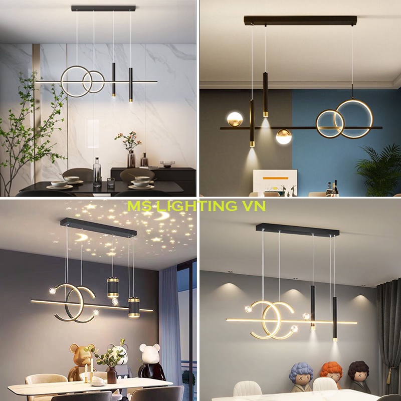 Đèn thả EMILY phong cách Bắc Âu hiện đại, cao cấp trang trí nhà cửa, quán cafe