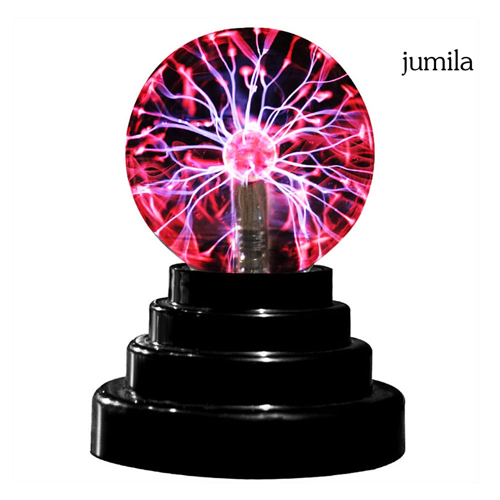 Đèn Ngủ Plasma Hình Quả Cầu Ma Cà Rồng Sáng Tạo Điều Khiển Bằng Âm Thanh