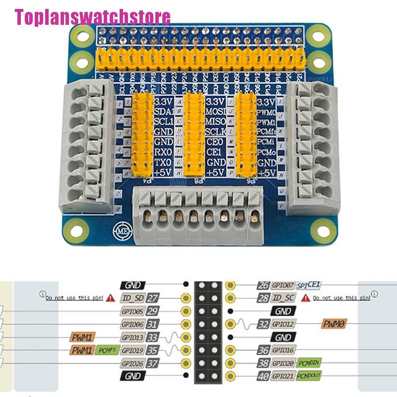 Bảng Mạch Mở Rộng Gpio Cho Robot Raspberry Pi 4b / 3b + / 3b