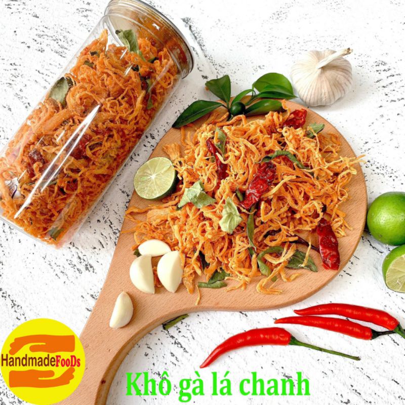 Khô heo cháy tỏi 200g-Khô gà lá chanh 200g-Thịt khô heo gà ngon rẻ đóng lon 200g-500g | BigBuy360 - bigbuy360.vn