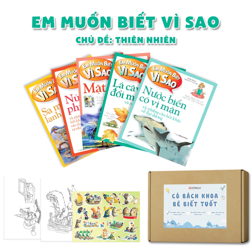 Sách - Boxset &quot;Có bách khoa - Bé biết tuốt&quot;