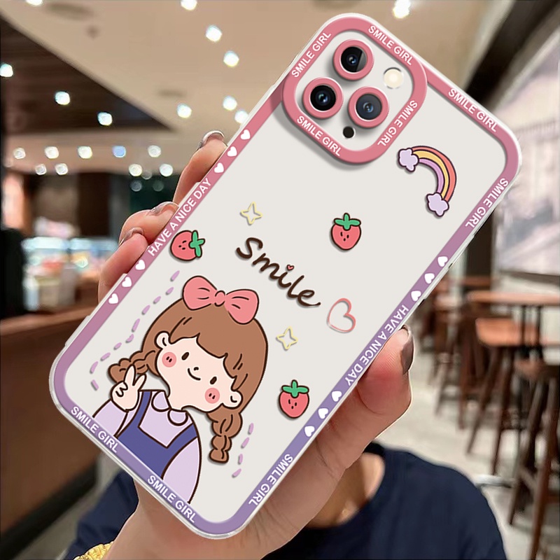 Ốp Điện Thoại Silicon TPU Mềm Trong Suốt Chống Sốc Cho IPhone 14 13 12 11 Pro XS Max X XR 8 7 6 6S 14 Plus