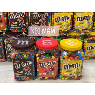 KẸO SOCOLA NHÂN ĐẬU PHỘNG M&M PEANUT BUTTER  NẮP ĐỎ 1.55KG