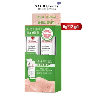 Cell fusion - mặt nạ đất sét sủi bọt cell fusion c pore delete bubble pack