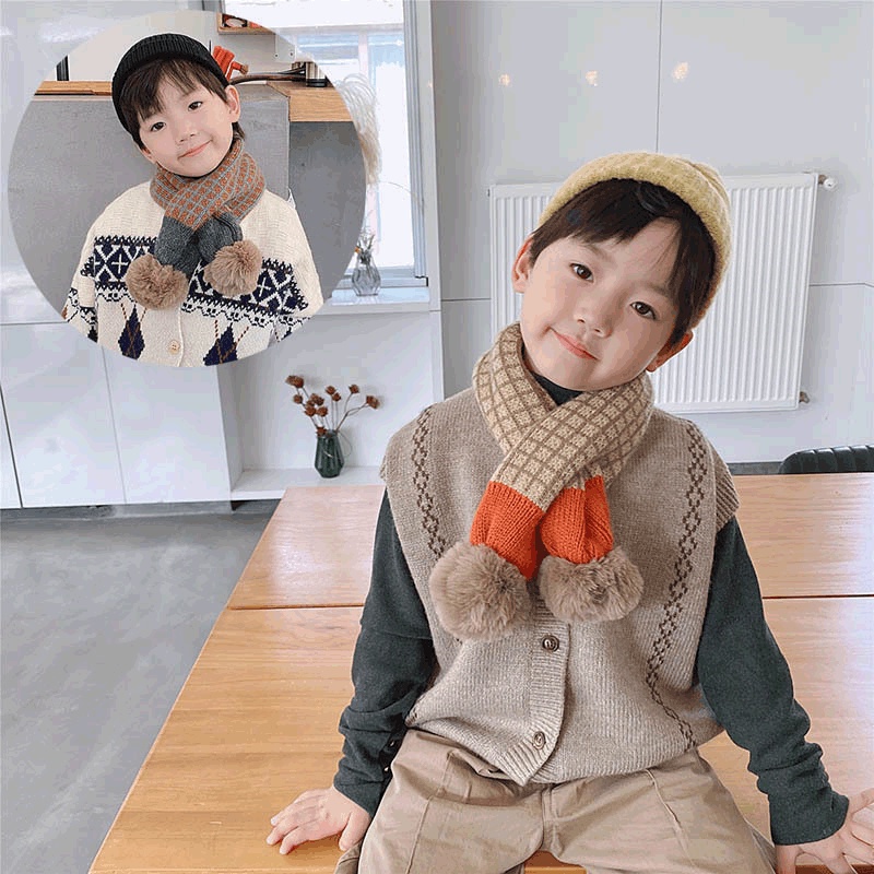 Khăn choàng cổ mềm mại cho bé