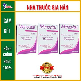 Healthaid menovital hỗ trợ duy trì cân bằng hormon, làm đẹp da và chống lão hóa