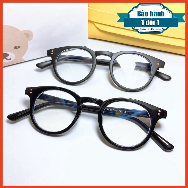 [Gía siêu rẻ]  Gọng kính tròn mắt tròn nhỏ 2129 nhận cắt cận viễn loạn