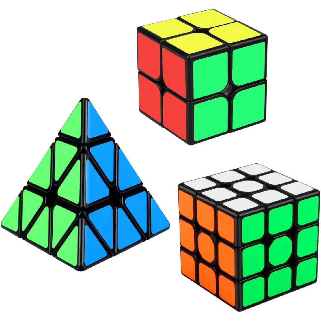 3 Khối Rubik 3x3 2x2 Rèn Luyện Trí Não Cho Bé