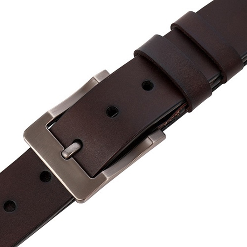 Dây nịt bụng nam thời trang khóa cài kim tiện dụng, thắt lưng da nam cao cấp thiết kế sang trọng lịch lãm
