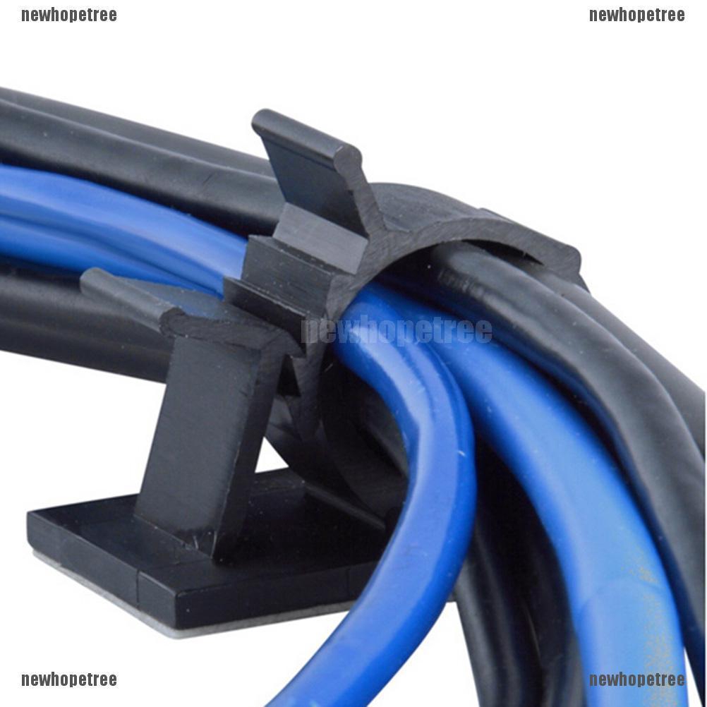 10 Kẹp Nylon dán tường 13mm chất lượng cao