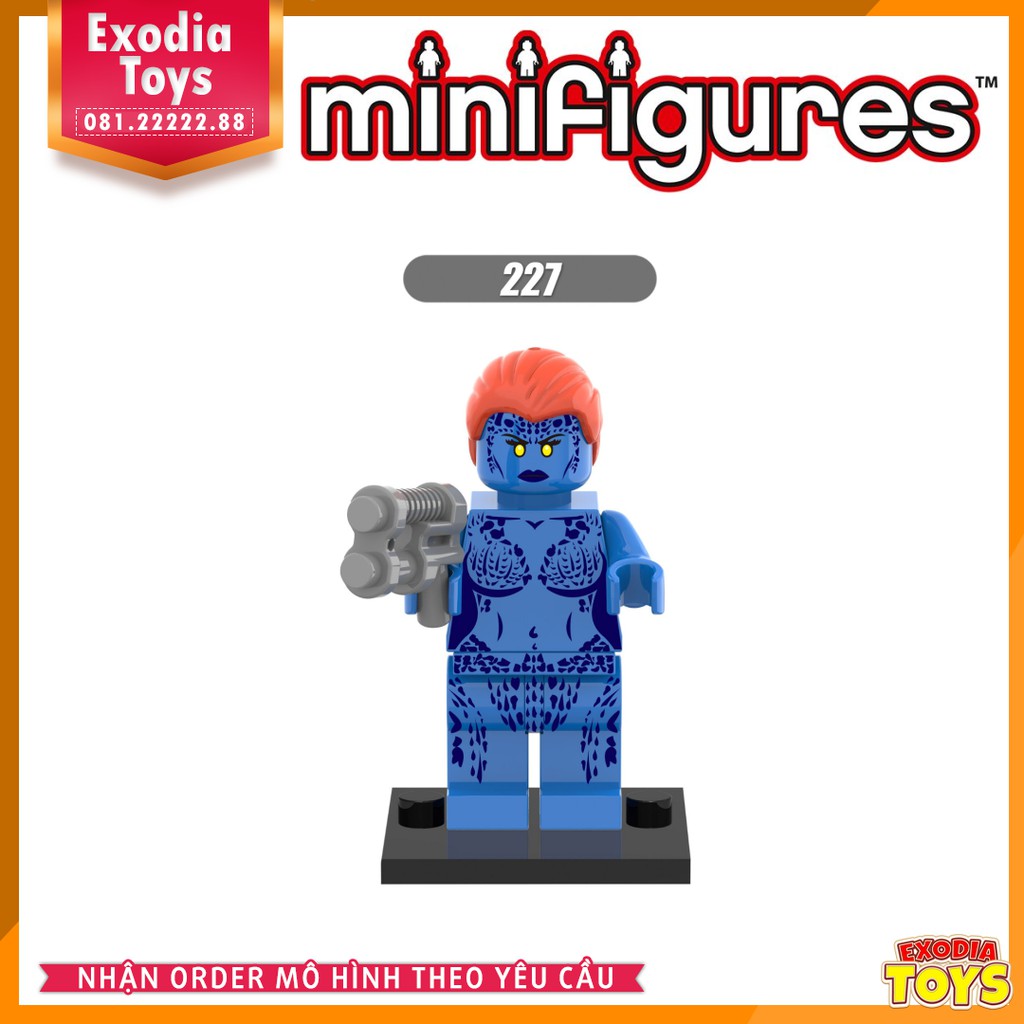 Xếp hình minifigure siêu anh hùng Avengers và X-Men - Đồ Chơi Lắp Ghép Sáng Tạo - X0109