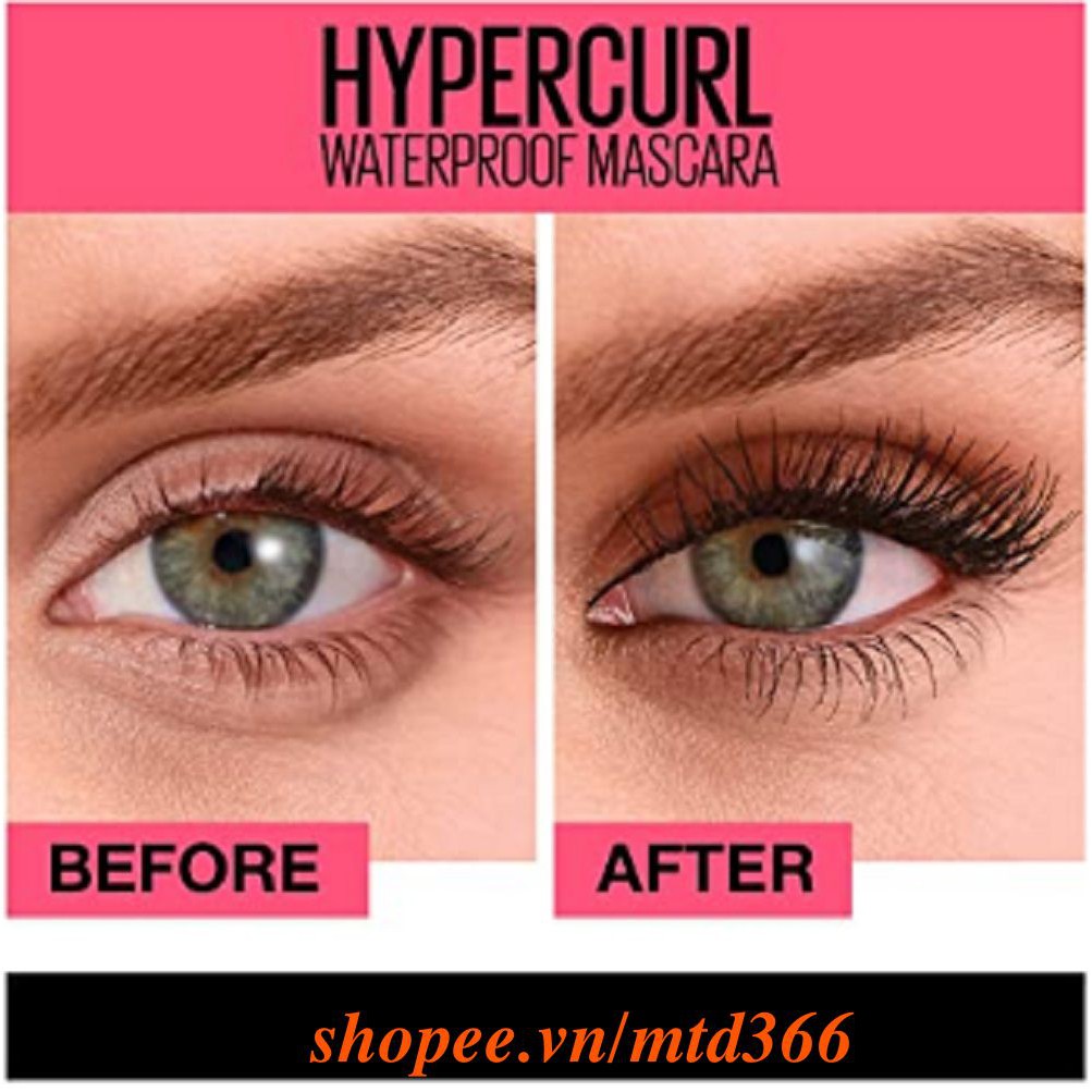 Mascara Maybelline 9.2ml Làm Dài Và Cong Mi Hyper Curl. | BigBuy360 - bigbuy360.vn