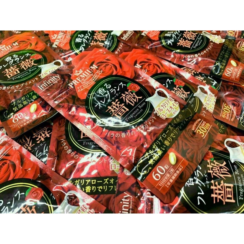 Viên Uống Thơm Body Hương Hoa Hồng
