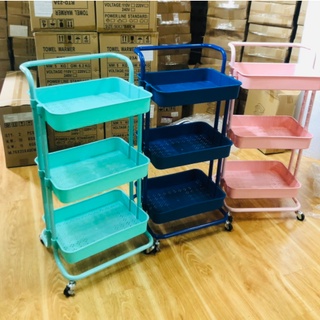 [ XẢ LỖ ] Kệ 3 Tầng Đa Năng 🔥LOẠI TO - ĐẸP🔥, Kệ Để Đồ Bỉm Sữa, Xe Đẩy Spa Nhập Khẩu CAM KẾT CHẤT LƯỢNG