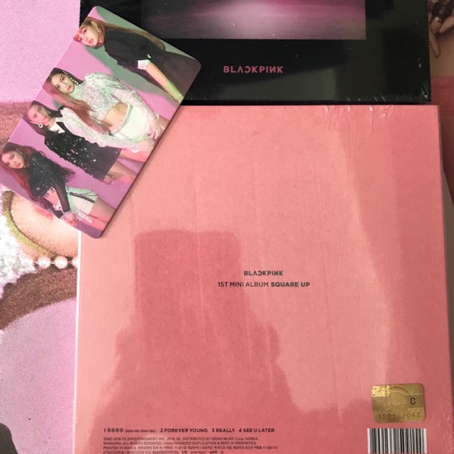 BLACKPINK Mini Album Square Up album ảnh không poster