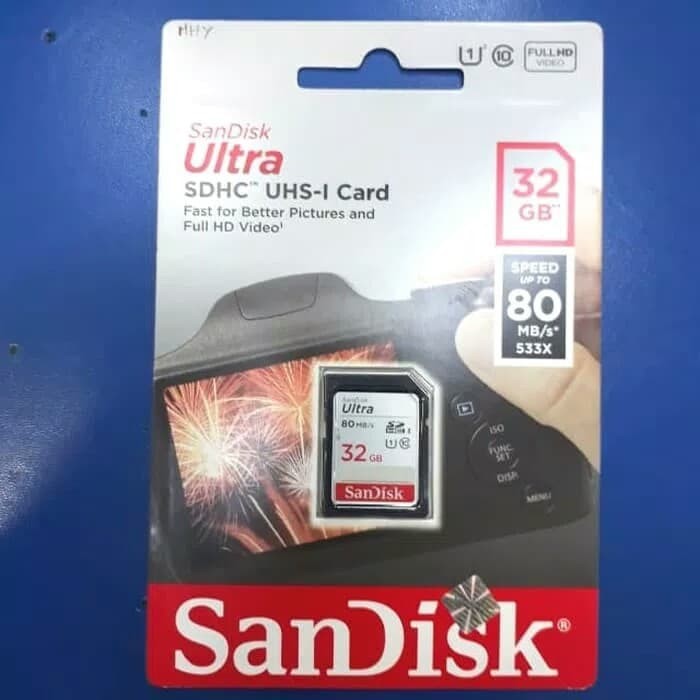 Thẻ Nhớ Sandisk Ultra Sd 32 Gb
