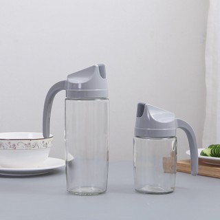 Bình Đựng Dầu Ăn, Nước Mắm, Xì Dầu, Mật Ong Tự Động Mở Nắp Khi Rót 300ml 600ml 630ml Bình Thủy Tinh Đựng Dầu Ăn