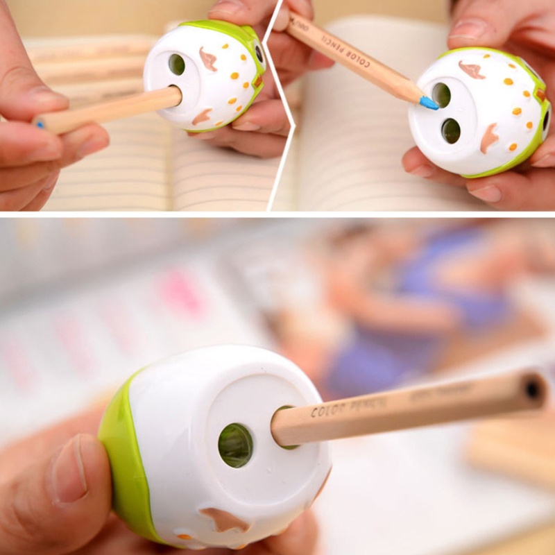 Đồ Chuốt Bút Chì Cầm Tay Hình Chim Cú Dễ Thương