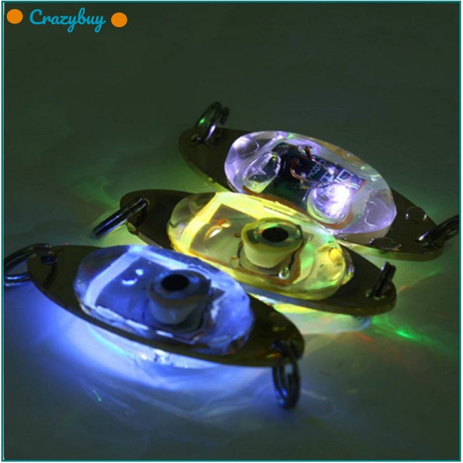 Cr Đèn LED Bắt Cá Hình Con Mực Độc Đáo Tiện Dụng