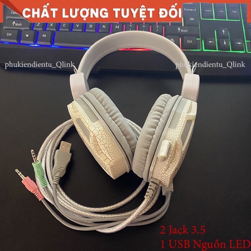Tai nghe chụp tai chuyên game A7 dùng cho may tính,laptop,điện thoại,hỗ trợ học online