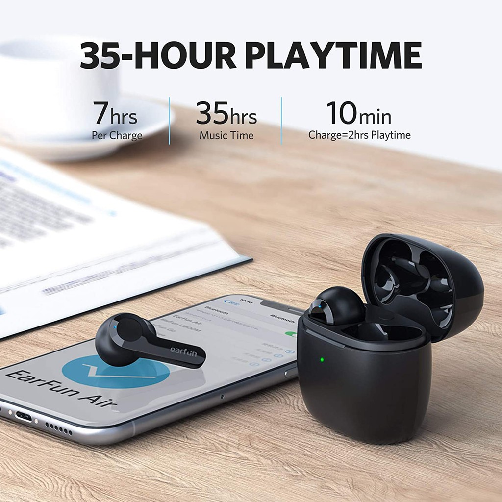Tai nghe Earfun Air True Wireless - Kiểu dáng độc lạ - Thiết kế sáng tạo | BigBuy360 - bigbuy360.vn