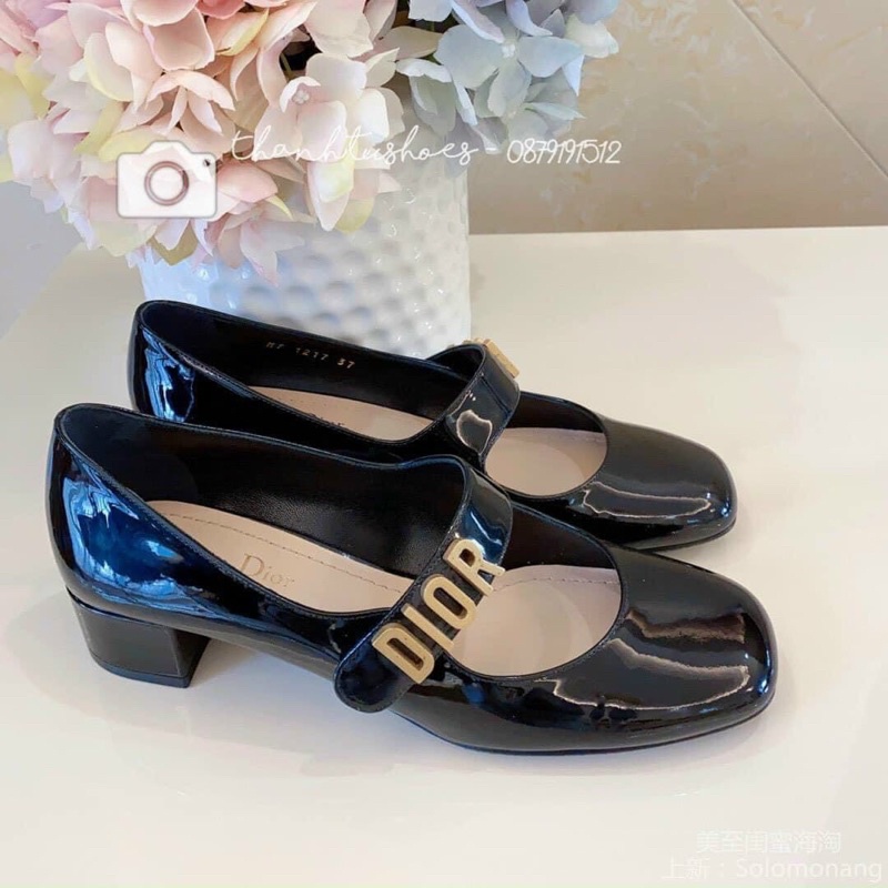 GIày Dior Quai Dán Siêu Tiểu Thư Hàng Chuẩn Loại 1 Fullbox