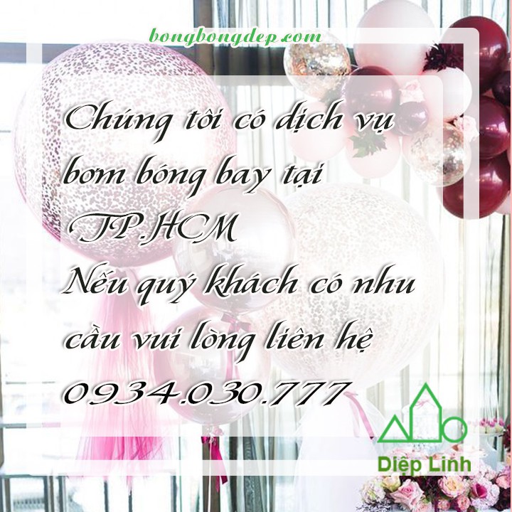 BONG BÓNG NHŨ THÁI LAN BỊCH 50 CÁI- TRANG TRÍ SINH NHẬT